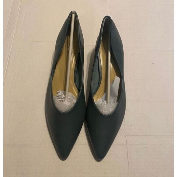 C.PARAVANO Women’s Low Block Heel BluePumps Size EU‎ 38 US 7.5 SEE DESCRIPTION - Picture 1 of 9